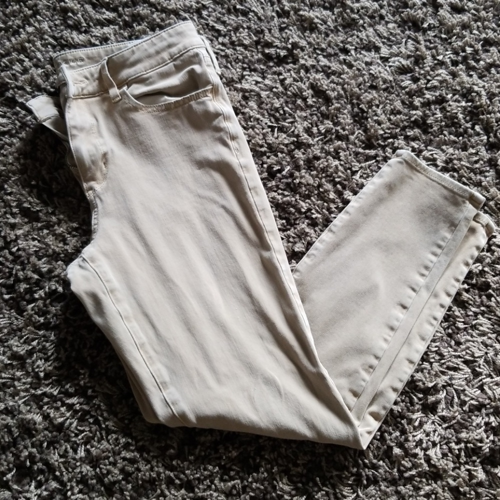 Khaki hi rise jegging size 10
